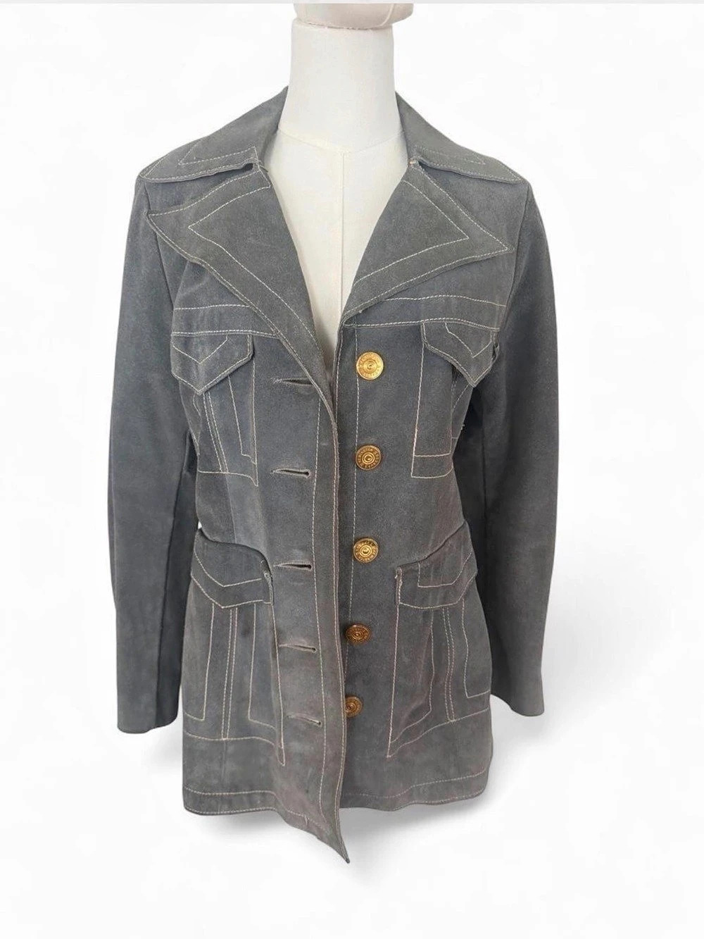 70s suede jacket